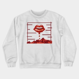 Quarantine Valentines? Just Kiss Me! Crewneck Sweatshirt